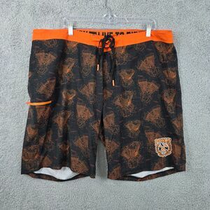 Dixxon Flannel Co. Live to Ride Boardshorts Shorts Engine All Over Print Size 44